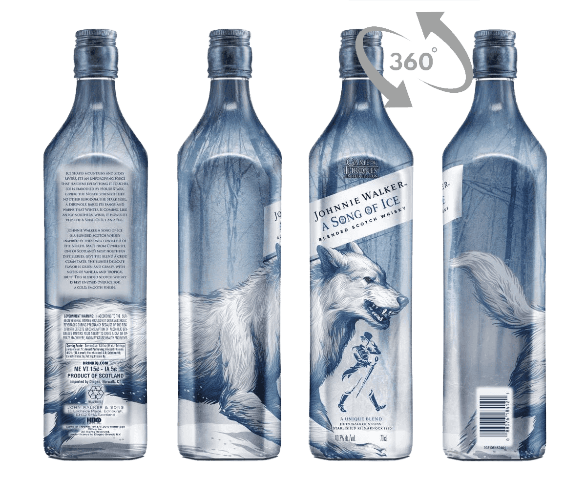 Whisky Johnnie Walker Got Song Of Ice 40,2% 0,7l
