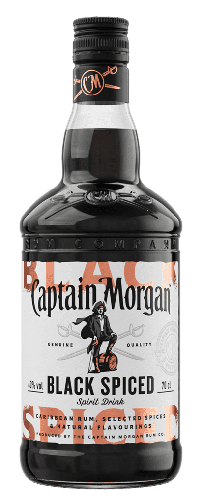 Rum Captain Morgan Black Spiced 40% 0,7l