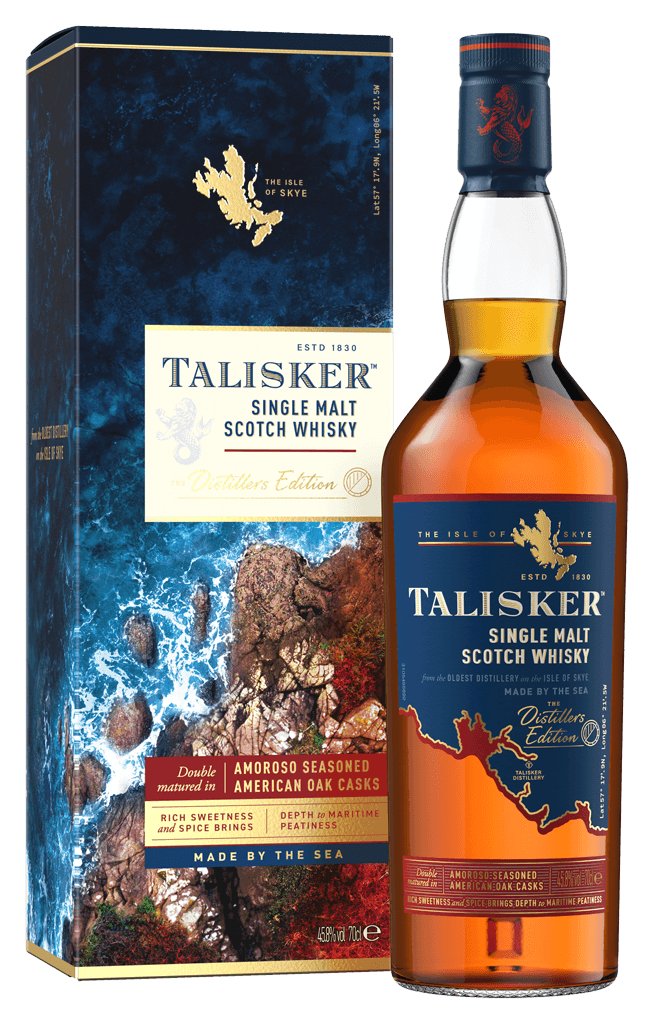 Whisky Talisker Single Malt Distillers Edition 45,8% 0,7l Krabička