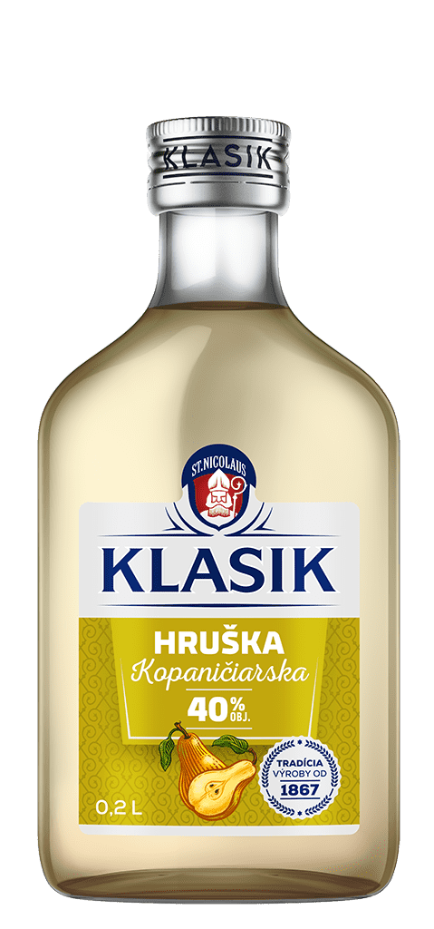 Hruška Nicolaus Klasik Kopaničiarska 40% 0,2l