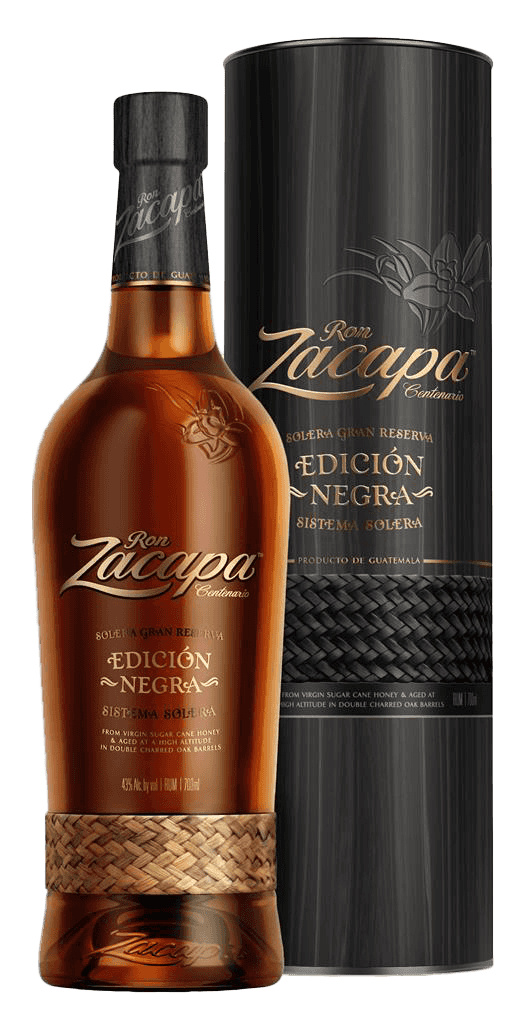 Rum Zacapa Centenario Edicion Negra Solera Gran Reserva 43% 0,7l Tuba