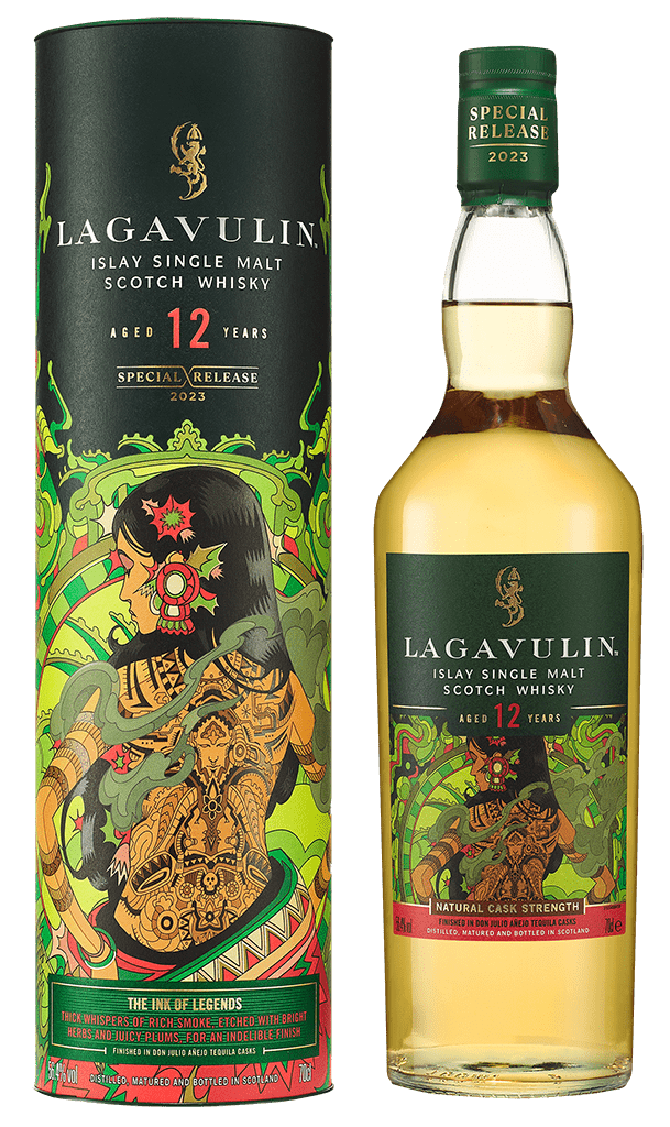 Whisky Lagavulin Single Malt 12yo Special Release Lux 56,4% 0,7l Tuba